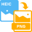 HEIC in PNG